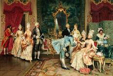 The Game of Chess-Arturo Ricci-Giclee Print