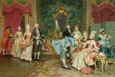 The Game of Chess-Arturo Ricci-Giclee Print