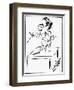 Arturo Toscanini (1867-1957)-Enrico Caruso-Framed Giclee Print