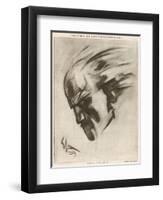 Arturo Toscanini Italian Conductor, known for His Dynamic Style-null-Framed Art Print