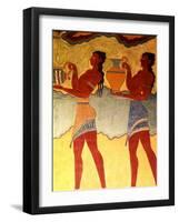 Artwork in Heraklion Knossos Palace, Greece-Bill Bachmann-Framed Photographic Print