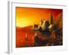 Artwork of a Space Colony on the Surface of Mars-Detlev Van Ravenswaay-Framed Photographic Print