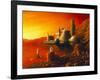 Artwork of a Space Colony on the Surface of Mars-Detlev Van Ravenswaay-Framed Photographic Print