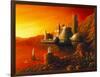 Artwork of a Space Colony on the Surface of Mars-Detlev Van Ravenswaay-Framed Photographic Print