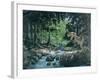 Artwork of a Tyrannosaurus Rex Dinosaur-Chris Butler-Framed Photographic Print