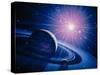 Artwork of a White Dwarf Nova-Joe Tucciarone-Stretched Canvas