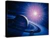 Artwork of a White Dwarf Nova-Joe Tucciarone-Stretched Canvas