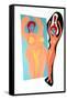 Artwork of An Anorexic Woman Looking In a Mirror-Paul Brown-Framed Stretched Canvas