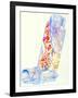 Artwork of Asthmatic Respiratory System on Inhaler-John Bavosi-Framed Photographic Print