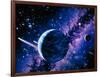 Artwork of Comets Passing the Earth-Joe Tucciarone-Framed Photographic Print