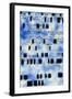 Artwork of DNA Sequences And a Human Fingerprint-PASIEKA-Framed Premium Photographic Print