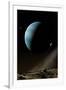 Artwork of Exoplanet HD69830-null-Framed Photographic Print