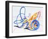 Artwork of Inner Ear-John Bavosi-Framed Photographic Print