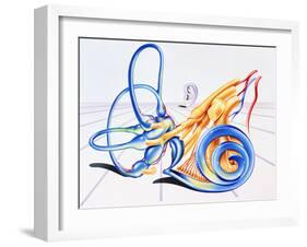 Artwork of Inner Ear-John Bavosi-Framed Photographic Print