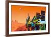 Artwork of Mars Terraforming Greenhouse-Julian Baum-Framed Photographic Print