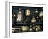 Artwork of Moroccan Brass Lanterns, Casablanca, Morocco-Bill Bachmann-Framed Premium Photographic Print