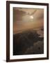 Artwork of Seas on Titan-null-Framed Premium Photographic Print