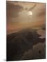 Artwork of Seas on Titan-null-Mounted Premium Photographic Print