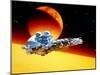 Artwork of Siriko In Orbit.-Julian Baum-Mounted Premium Photographic Print