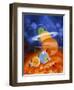 Artwork of Sun And Planets of Solar System-Julian Baum-Framed Premium Photographic Print