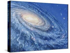 Artwork of the Milky Way, Our Galaxy-Chris Butler-Stretched Canvas