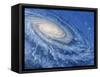 Artwork of the Milky Way, Our Galaxy-Chris Butler-Framed Stretched Canvas