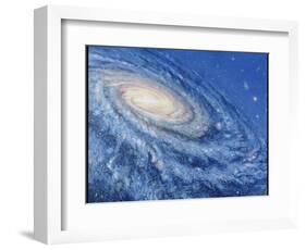 Artwork of the Milky Way, Our Galaxy-Chris Butler-Framed Photographic Print