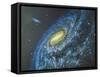 Artwork of the Milky Way Viewed From Outside-Chris Butler-Framed Stretched Canvas