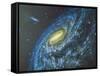 Artwork of the Milky Way Viewed From Outside-Chris Butler-Framed Stretched Canvas