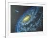 Artwork of the Milky Way Viewed From Outside-Chris Butler-Framed Photographic Print