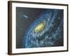 Artwork of the Milky Way Viewed From Outside-Chris Butler-Framed Photographic Print