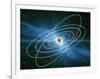 Artwork of the Orbits of the Planets-Victor Habbick-Framed Photographic Print