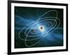 Artwork of the Orbits of the Planets-Victor Habbick-Framed Photographic Print