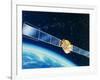 Artwork of the Telecom 1A Communications Satellite-David Ducros-Framed Photographic Print