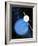 Artwork of Voyager 2 Approaching Neptune-Julian Baum-Framed Photographic Print