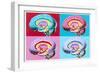 Artworks Showing the Limbic System of the Brain-John Bavosi-Framed Photographic Print