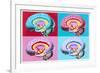 Artworks Showing the Limbic System of the Brain-John Bavosi-Framed Photographic Print