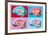 Artworks Showing the Limbic System of the Brain-John Bavosi-Framed Photographic Print