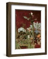 Arum and Hothouse Plants, 1867-Pierre-Auguste Renoir-Framed Giclee Print