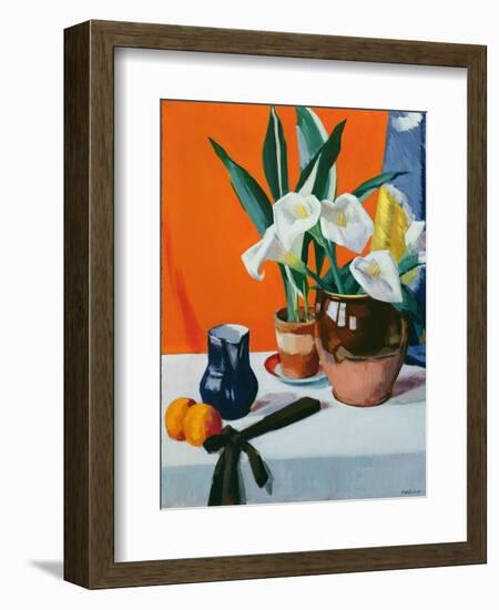Arum Lilies-Francis Campbell Boileau Cadell-Framed Giclee Print
