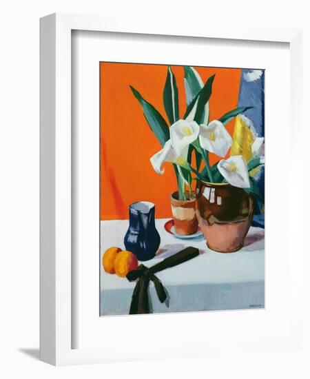 Arum Lilies-Francis Campbell Boileau Cadell-Framed Giclee Print