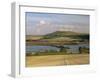 Arun Valley in Food, with South Downs Beyond, Bury, Sussex, England, United Kingdom, Europe-Pearl Bucknall-Framed Photographic Print