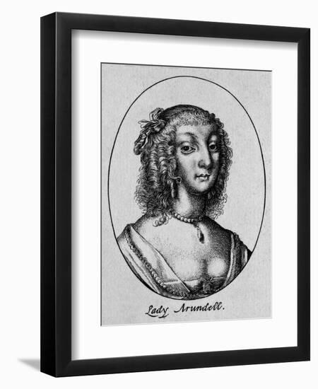 Arundel and Surrey-Wenzel Hollar-Framed Art Print