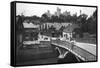 Arundel Castle and Bridge, Arundel, West Sussex, C1900s-C1920s-null-Framed Stretched Canvas