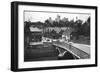 Arundel Castle and Bridge, Arundel, West Sussex, C1900s-C1920s-null-Framed Giclee Print