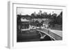 Arundel Castle and Bridge, Arundel, West Sussex, C1900s-C1920s-null-Framed Giclee Print