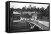 Arundel Castle and Bridge, Arundel, West Sussex, C1900s-C1920s-null-Framed Stretched Canvas