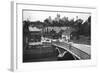 Arundel Castle and Bridge, Arundel, West Sussex, C1900s-C1920s-null-Framed Giclee Print