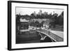 Arundel Castle and Bridge, Arundel, West Sussex, C1900s-C1920s-null-Framed Giclee Print