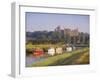 Arundel Castle and River, Arundel, Sussex, England-John Miller-Framed Photographic Print